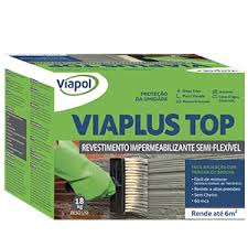 Viaplus Top Revestimento impermeabilizante Semiflexivel de 18 kg