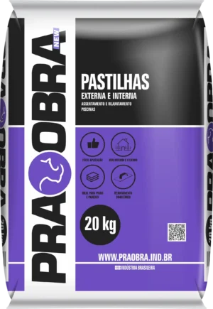 Argamassa Pastilhas Branco PRAOBRA saco 20 kg